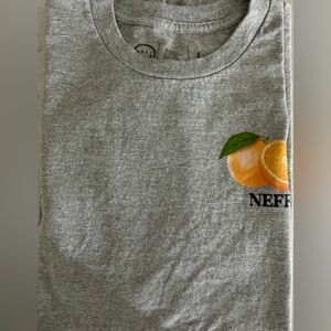 Neff Heather Gray Tee with Citrus Design